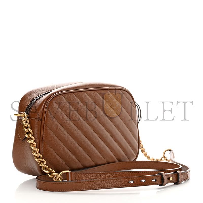 GUCCI MARMONT SMALL MATELASSÉ SHOULDER BAG 447632 (24*13*7cm）